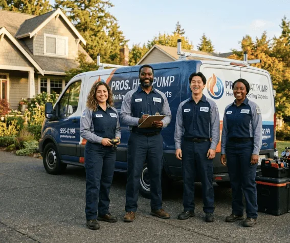 Heat Pump Installation company in Broadbent, OR